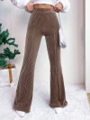 2026 Autumn/Winter new style European and American cross-border high-waisted corduroy flared pants solid color casual wide-leg long sweatpants for women Application Scenario